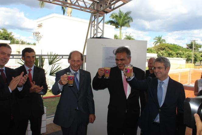 Nestlé Brasil SA  Lançamento pedra fundametal Construção da 1ª Fábrica de NESCAFÉ Dolce Gusto das Américas - Montes Claros